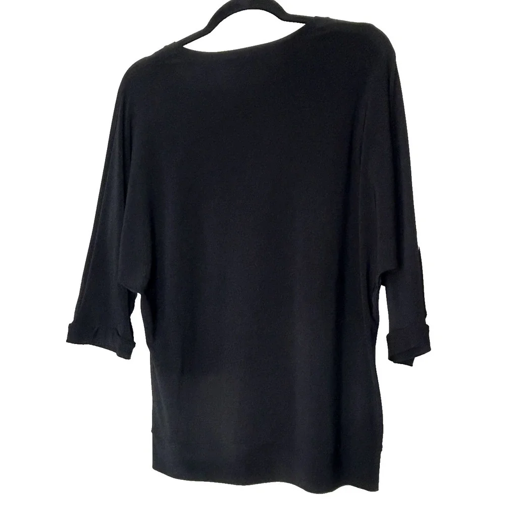 Joseph Ribkoff Lightly Beaded Top Old Money Elegant Mob Wife Size 6